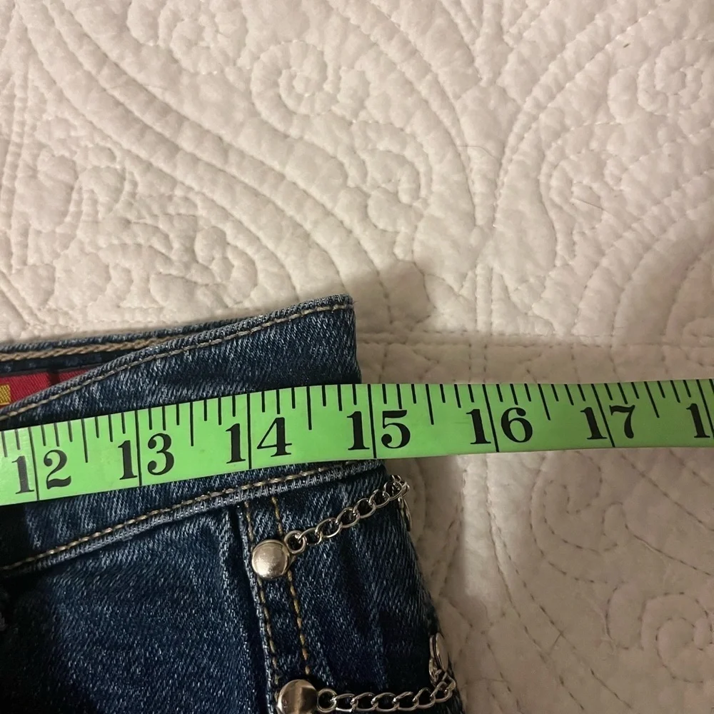 Vintage Lawman  Western Jeans  chain design, size 7